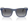 Ray-Ban Occhiali da Sole RJ9084S 7187T3 Blu/Marrone Chiaro Bambini Polarizzati