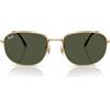 Ray-Ban Occhiali da Sole RB3754 001/31 Oro/Verde Unisex