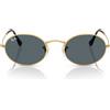 Ray-Ban Occhiali da Sole RB3547N 001/R5 Oval Oro/Blu Unisex