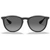 Ray-Ban Occhiali da Sole RB4171 622/T3 Erika Nero/Grigio Sfumato Unisex Polarizzati