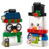 LEGO Pupazzi di neve ornamentali