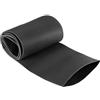 Unifizz Guaina termorestringente Unifizz, 1 m, diametro 60 mm, larghezza piatta 98 mm, rapporto 2:1, tubo termoretraibile per manicotto del cavo, colore nero