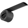 Unifizz Guaina termorestringente, diametro 30 mm, larghezza piatta 50 mm, rapporto 2:1, guaina termorestringente, 2 m, colore nero