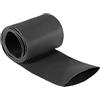 Unifizz Guaina termorestringente Unifizz, 1 m di lunghezza, diametro 50 mm, larghezza piatta 80 mm, rapporto 2:1, colore nero