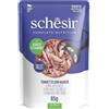 Schesir cat complete nutrition tonnetto con manzo in jelly 85gr