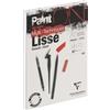 Clairefontaine 975728C Blocco Incollato Painton Multitecnica, 25 Fogli Carta da Disegno Multitecnica a La Surface Lisse, Bianca, A5 14,8X21 Cm 250G
