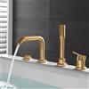 Grohe Essence rubinetto bordo vasca, miscelatore monocomando, 19578GN1, Essence cool sunrise spazzolato [Rubinetteria Bagno > Rubinetteria Vasca]