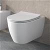 Ideal Standard i.life O WC sospeso a parete con HydroTwist, T568001, i.life O bianco [WC > WC Sospesi]