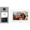 HIKVISION Kit videocitofono IP monofamiliare con stazione esterna monitor interno 7 Hikvision DS-KIS604-S 305305065 [06021000]