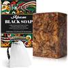 P-Beauty Sapone nero africano naturale per la cura della pelle 1x100 p