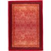 Bassetti Plaid Kerala R1 Rosso - Misura 135x190 cm in Cotone Imbottito