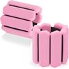 nplaseta 2 Pezzi Portatili Polso Pesi Cavigliera Regolabile Fitness Braccialetto Set per Piede o Polso su Esercizio Camminare Jogging Yoga Aerobica Pilates Peso