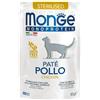 Monge Monoprotein Cat Sterilised Busta Multipack 28x85G POLLO