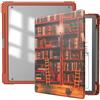 HGWALP Custodia trasparente Slimshell per Kindle Scribe 10.2 (2024/2022 Rilasciato), Kindle Scribe Case Cover 10.2 pollici 2024/2022 con supporto della penna e funzione di sonno/sveglia automatica-LY