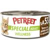 Petreet - sA53 Special Wellness Tonno con Patate Dolci e Camomilla da 70g SCAD. RAVVICINATA 20/01/26 -75%