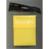 DB LINE Porta mazzo giallo per carte standard - pokémon, magic, tcg