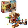 ONE PIECE, Lego Lego one piece 75636 la capanna del villaggio foosha con barca giocattolo