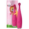 FOREO ISSA Baby - Spazzolino da denti sonico morbido per neonati da 0 a 4 anni, colore: Rosa Leone