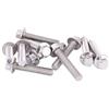 Walfront-Viti a Flangia Esagonale M8 304 in Acciaio Inox 10 pezzi (M8 x 40)