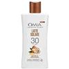 Omia, Latte Solare Protettivo SP30 Viso e Corpo con Olio di Argan del Marocco, Protezione Solare Alta, Per Pelli Chiare e Sensibili al Sole, Dermatologicamente Testato, Flacone da 200 ml