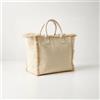 Borsa mare cotone Maratea con chiusura a zip personalizzate o neutre