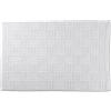 kela Tappetino da bagno antiscivolo 60 x 100 cm LEANA, tappeto da bagno bianco, lavabile, 100% cotone, tappetino da bagno effetto intrecciato