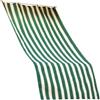 Avilia Tenda da Sole Idrorepellente 150x300cm Verde/Bianco in Poliestere, Resistente ai Raggi UV, Design Elegante e Trasparente per Terrazzi, Giardini e Balconi