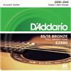 D'ADDARIO EZ890 CORDIERA PER CHITARRA ACUSTICA 80/15 BRONZE WOUND SUPER LIGHT - 009/045