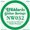 D'ADDARIO NW032 CORDA SINGOLA PER CHITARRA ACUSTICA/ELETTRICA