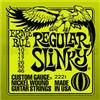 ERNIE BALL REGULAR SLINKY 2221 MUTA CHITARRA ELETTRICA 10-46