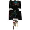 EXTREME 1JS2R1PRO 1 JACK S MASCHIO 1/4" 6,3MM- 2 RCA MASCHIO CAVO AUDIO DI SEGNALE SCHERMATO MT 1