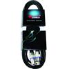 EXTREME CAVO MICROFONO/CASSE 3 METRI 1 CONNETTORE XLR MASCHIO 1 FEMMINA + STRAP + 12 ANELLINI CAVO MICROFONICO 6.5MM CONNETTORI SMONTABILI METALLO ANTISCIVOLO