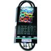 EXTREME CAVO MICROFONO/CASSE 1 METRO 1 CONNETTORE XLR MASCHIO 1 FEMMINA + STRAP + 12 ANELLINI CAVO MICROFONICO 6.5MM CONNETTORI SMONTABILI METALLO ANTISCIVOLO