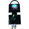 EXTREME CAVO MICROFONO/CASSE 50CM 1 CONNETTORE XLR MASCHIO 1 FEMMINA + STRAP + 12 ANELLINI CAVO MICROFONICO 6.5MM CONNETTORI SMONTABILI METALLO ANTISCIVOLO