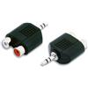 EXTREME ADA MJSM-2RF ADATTATORE MINI JACK MASCHIO 3,5 / 2 RCA FEMMINA
