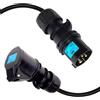 EXTREME PROLUNGA CORRENTE 10 METRI CAVO NEOPRENE/H07RN-F 3x2.5MM2 CEE 16A P+N+T IP44 3P SPINA-PRESA PCE NERA