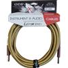 EXTREME SFJJ005/5M CAVO AUDIO JACK DRITTO COTONATO BEIGE OD8 SERIE CUSTOM PER STRUMENTI LIVE STUDIO 5 METRI