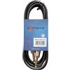 EXTREME CAVO JACK - JACK MONO 1/4" 6.3mm DA 3 MT COLORE NERO