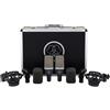 AKG ACOUSTIC AKG C214 SET 2 MICROFONI STUDIO E LIVE A CONDENSATORE LARGO DIAFRAMMA VOCE E STRUMENTI + SOSPENSIONE A RAGNO + CUSTODIA IN METALLO + ADATTATORE E SUPPORTI