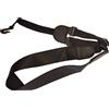 EXTREME S-001 BK BLACK TRACOLLA SEMPLICE REGOLABILE PER CHITARRA COLORE NERO