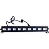 EXTREME UV LED BAR 93 BARRA LED UV 9 X 3 WATT PLUG & PLAY CON INTERRUTTORE ON OFF