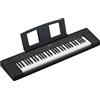 YAMAHA NP15 BLACK PIAGGERO STAGE PIANO PIANOFORTE DIGITALE PORTATILE 61 TASTI NERO