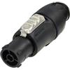 NEUTRIK NAC3FX W-TOP TRUE-1 CONETTORE POWERCON IN FEMMINA DI INGRESSO 3 POLI CON SISTEMA DI BLOCCAGGIO