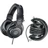 AUDIO TECHNICA AUDIO-TECHNICA ATH M20X CUFFIA DINAMICA CHIUSA NERA