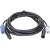 DAP AUDIO FP20-3 CAVO COMBO POWER POWERCON + DMX XLR 3 PIN DA 3 METRI