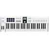 ARTURIA KEYLAB ESSENTIAL MK3 49 WHITE TASTIERA MASTER KEYBOARD MIDI USB 49 TASTI