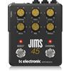 TC ELECTRONIC JIMS 45 PREAMP PEDALE SIMULATORE DI AMPLIFICATORE 2 CANALI