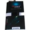 EXTREME JCJC01PRO CAVO JACK 1/4" 6,3MM-JACK 1/4" 6,3MM 0,1 MT CONNETTORI PROFESSIONALI IN METALLO