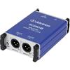 ALCTRON SC230N SPLITTER MICROFONICO DA 1 IN A 2 OUT + THRU