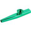 EXTREME KA1M-GR KAZOO PROFESSIONALE IN METALLO COLORE VERDE CON MEMBRANA INTERCAMBIABILE
